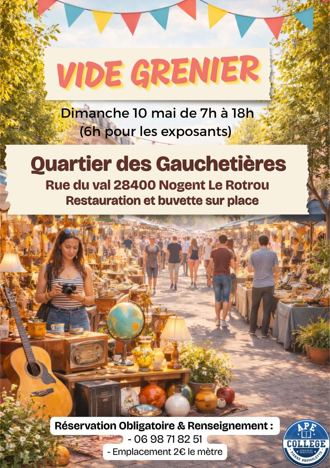 Vide-greniers - Quartier des Gauchetières — visuel événement