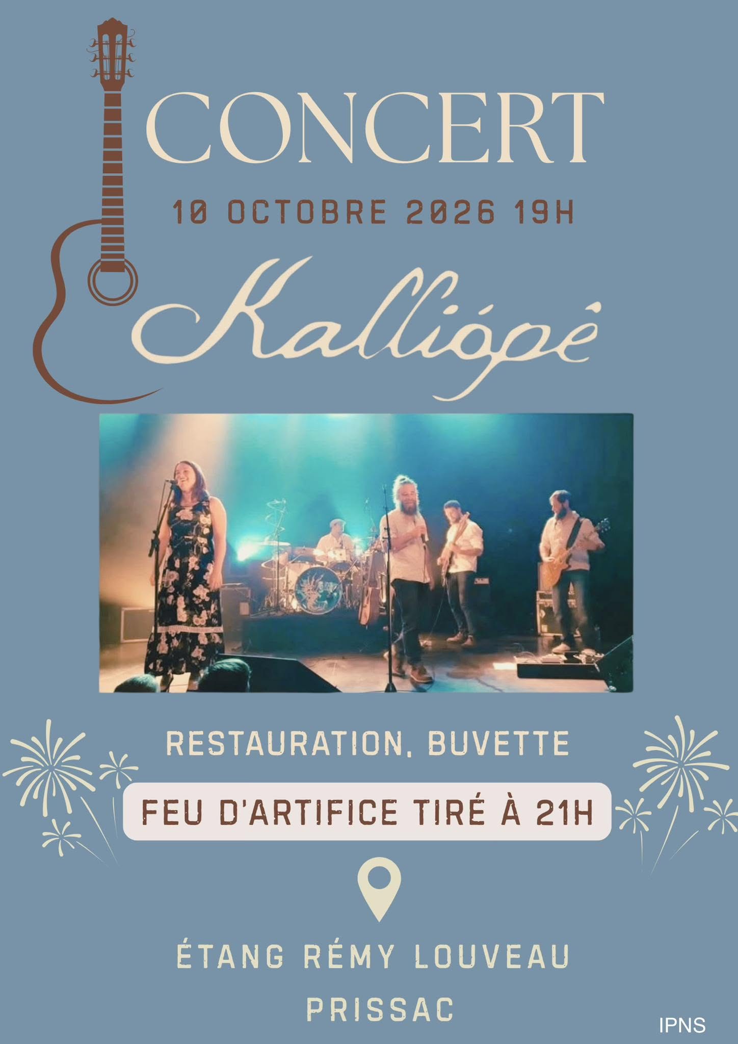 Concert et feu d'artifice