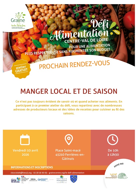Atelier "Manger local et de saison"
