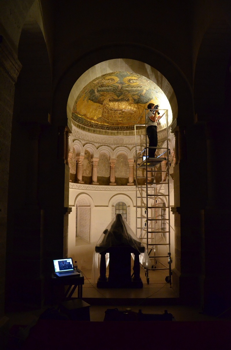 Conférence "Le quotidien des Carolingiens : une enquête autour des mosaïques de Germigny-des-Prés et des domaines ruraux Orléanais"