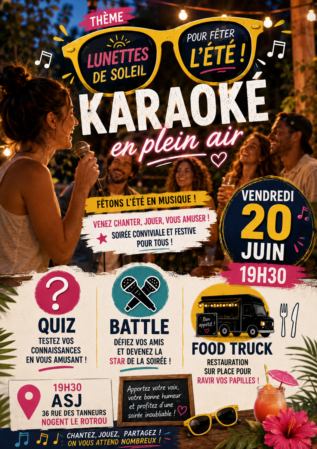 Soirée karaoké à l'ASJ