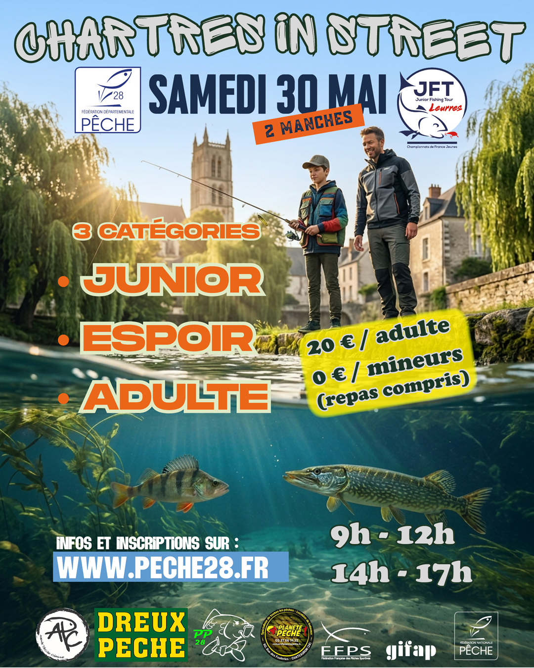 Compétition Street Fishing à Chartres — visuel événement