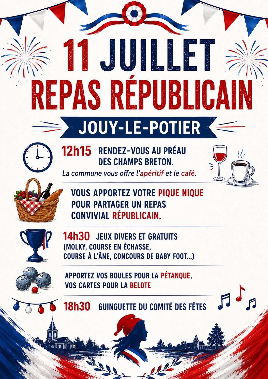 Repas républicain & Guinguette