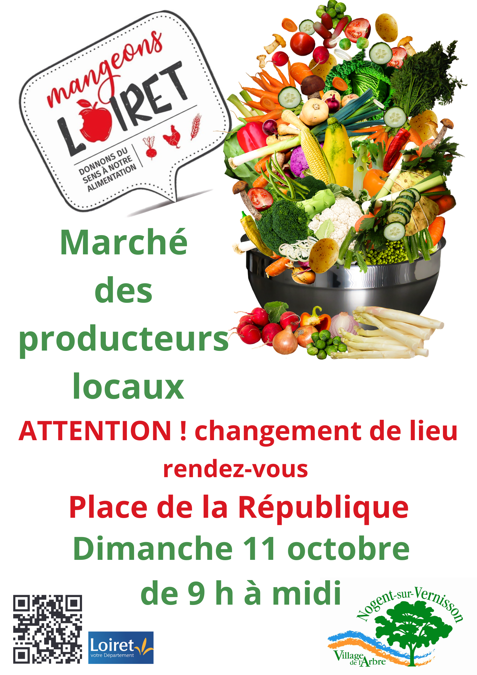 Marché des producteurs locaux - Dimanche