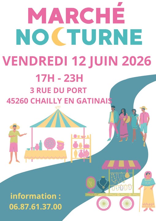 Marché nocturne — visuel événement