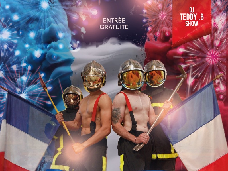 Bal des pompiers — visuel événement