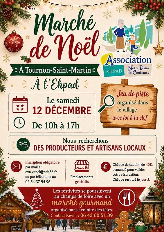 Photo de couverture - Marché de Noël Ephad