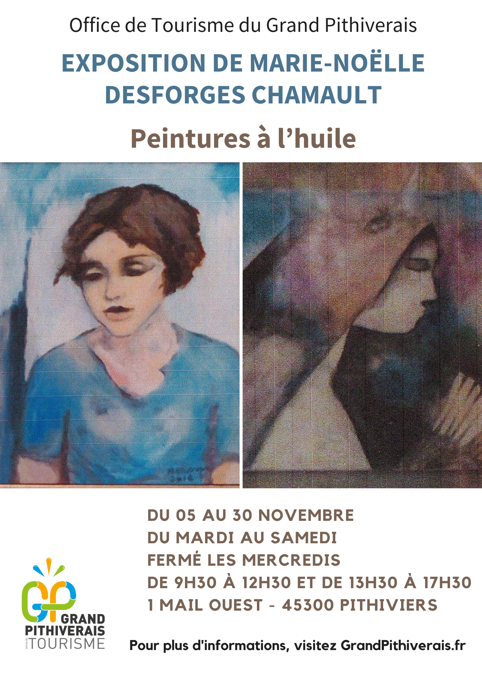 Exposition de peintures de Marie-Noëlle Desforges Chamault null France null null null null