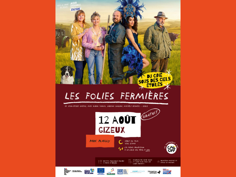 Ciné plein air "Les folies fermières"