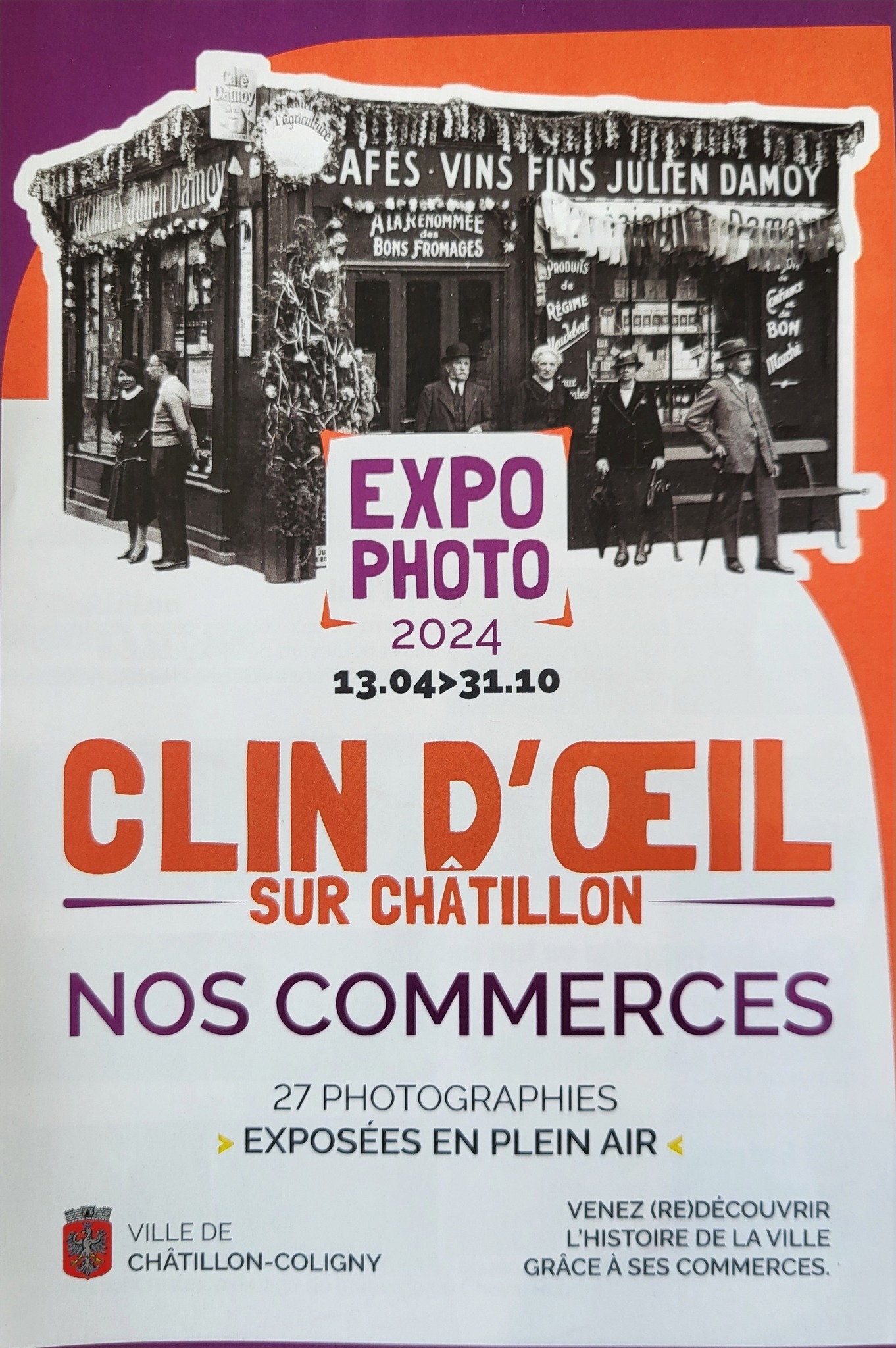 Exposition Clin d'oeil sur Châtillon-Coligny 