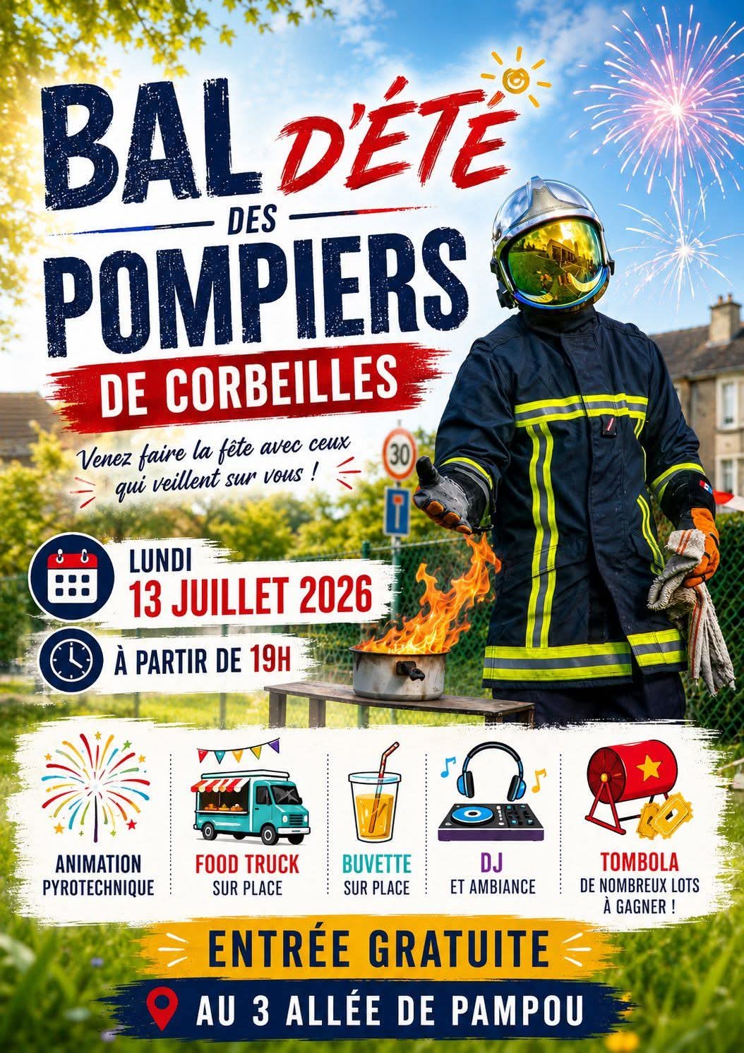 Bal d'été des pompiers