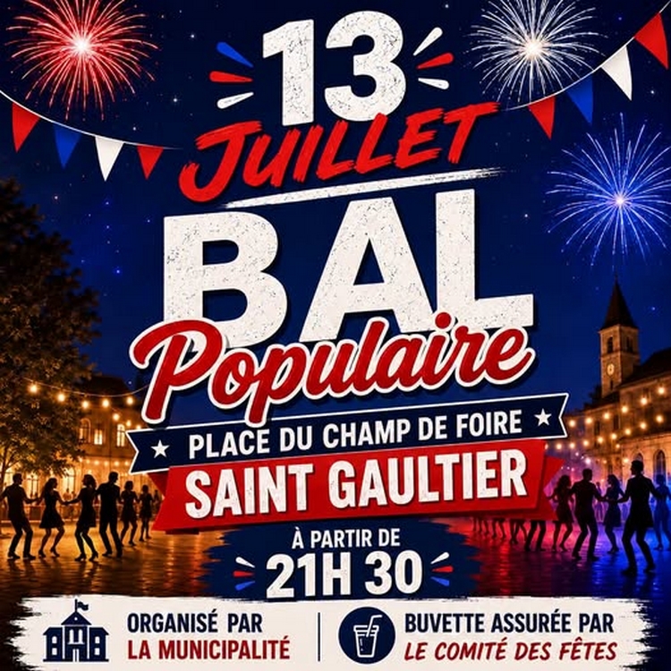 Fête du 13 juillet à Saint-Gaultier