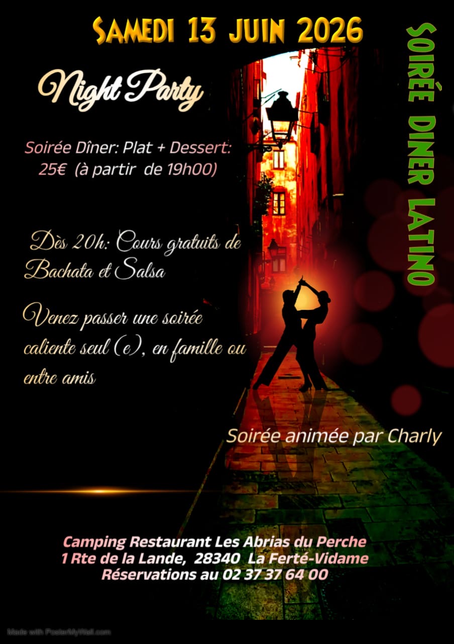 Night Party - Soirée & Dîner Latino