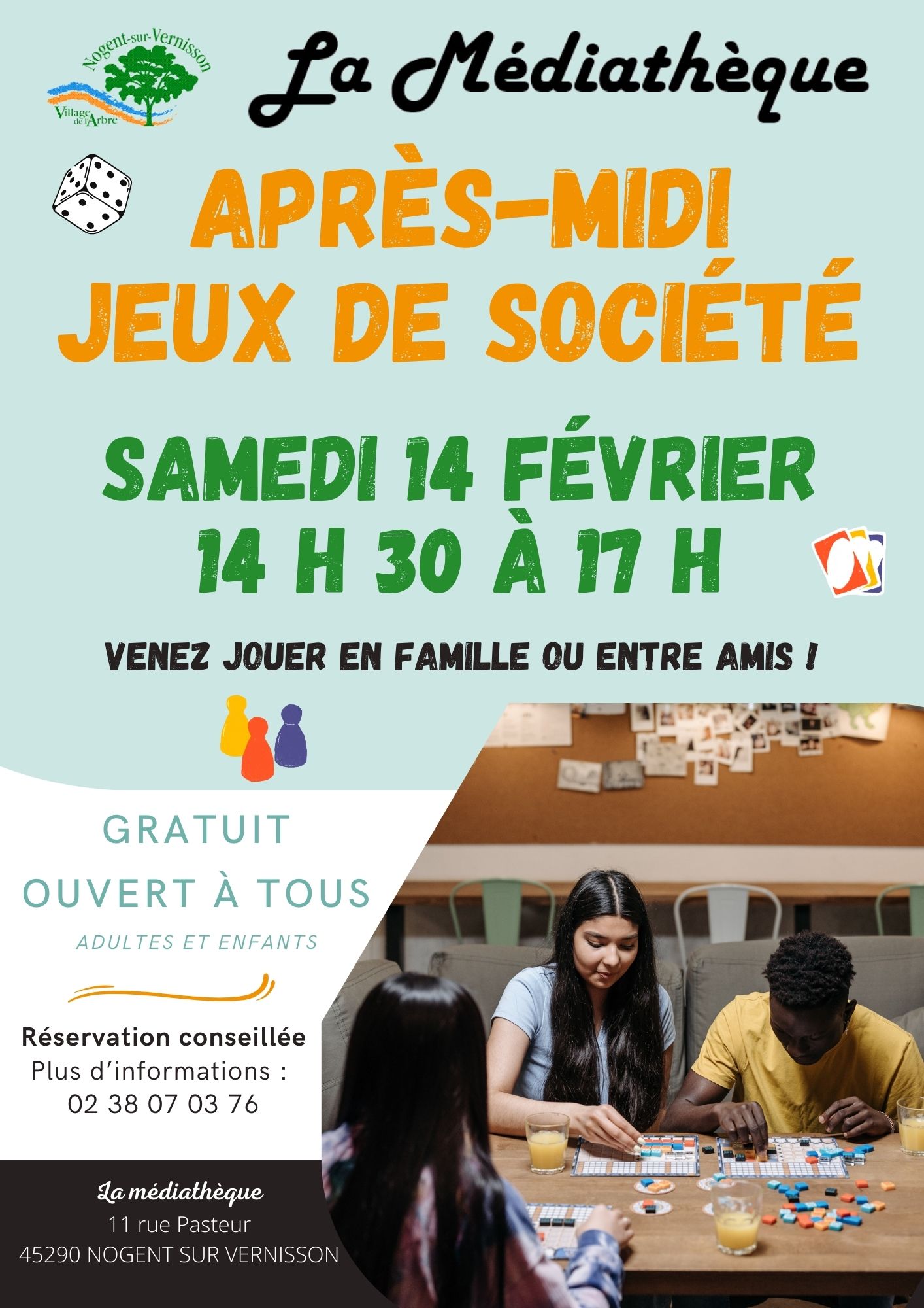 Après-midi jeux de société