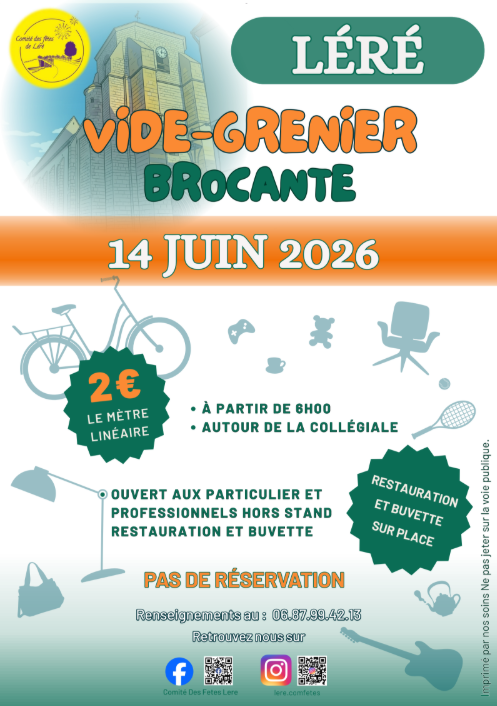 Brocante - Vide grenier — visuel événement