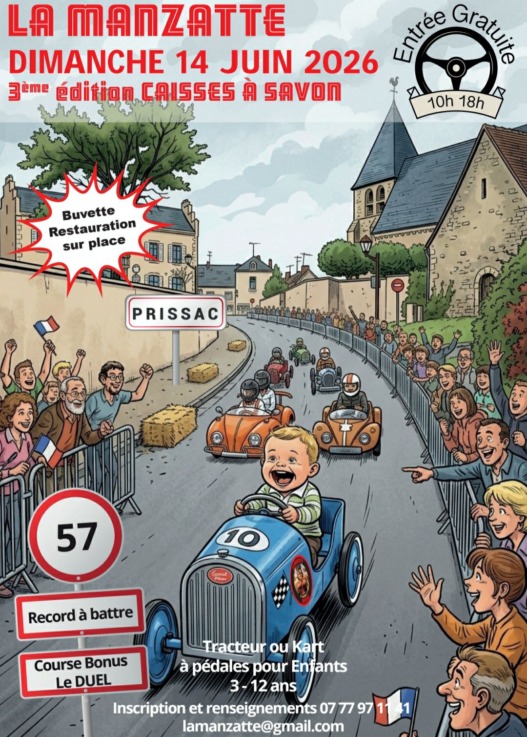 Course de caisse à savon "La descente de la Manzatte"