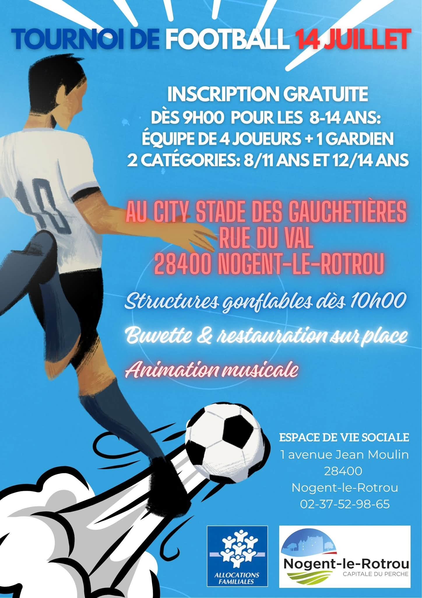 Tournoi de football aux Gauchetières - 2026