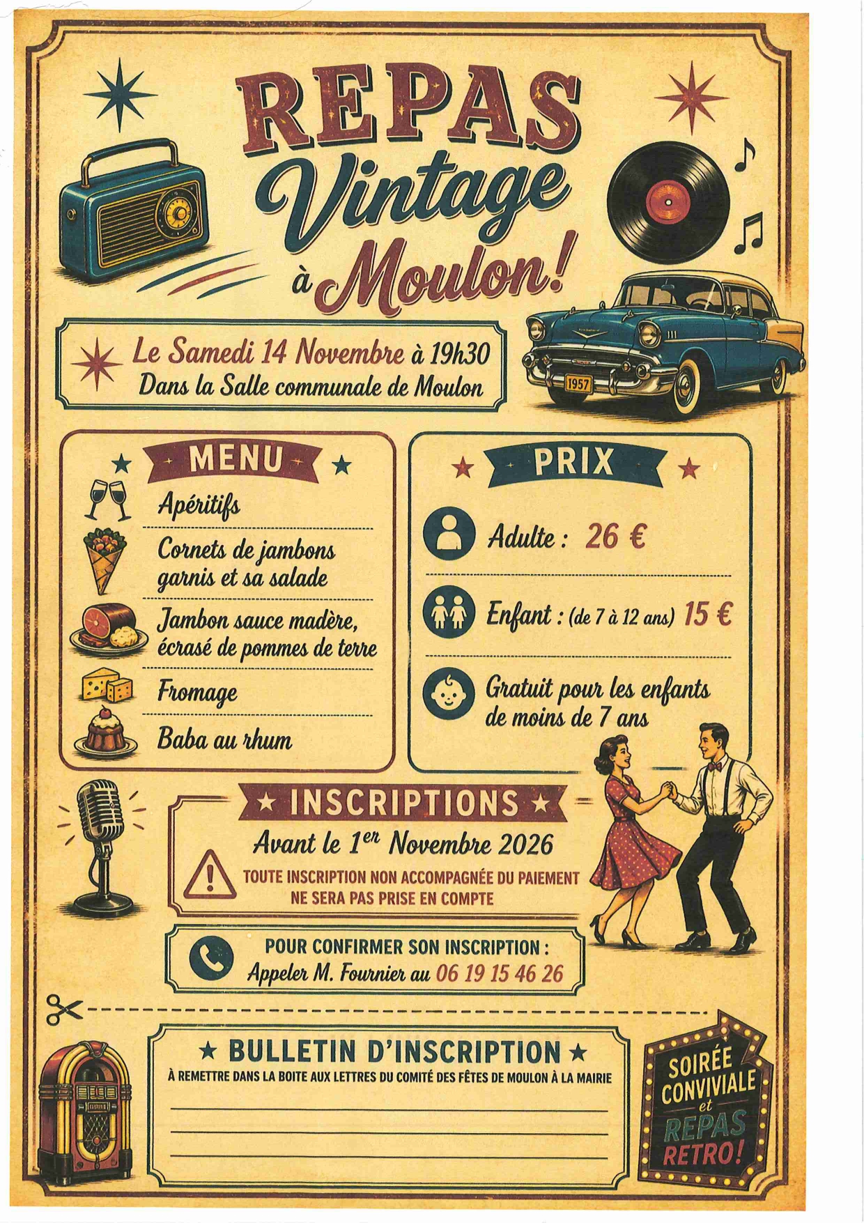 Repas Vintage