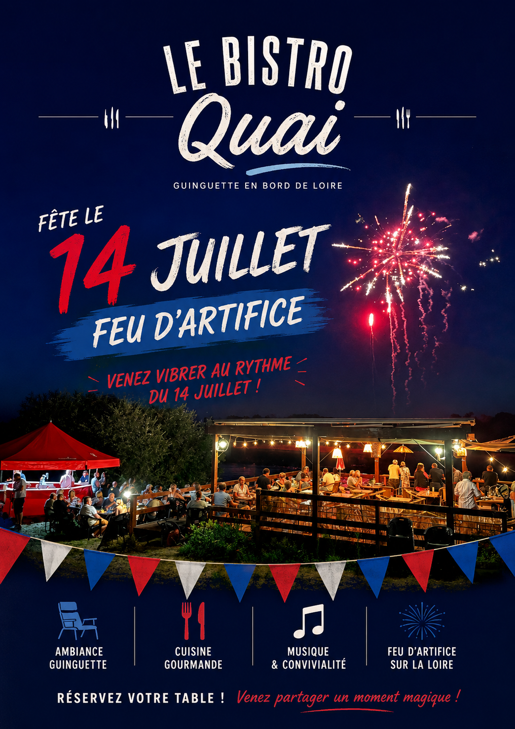[FÊTE NATIONALE] Bistro & guinguette — visuel événement