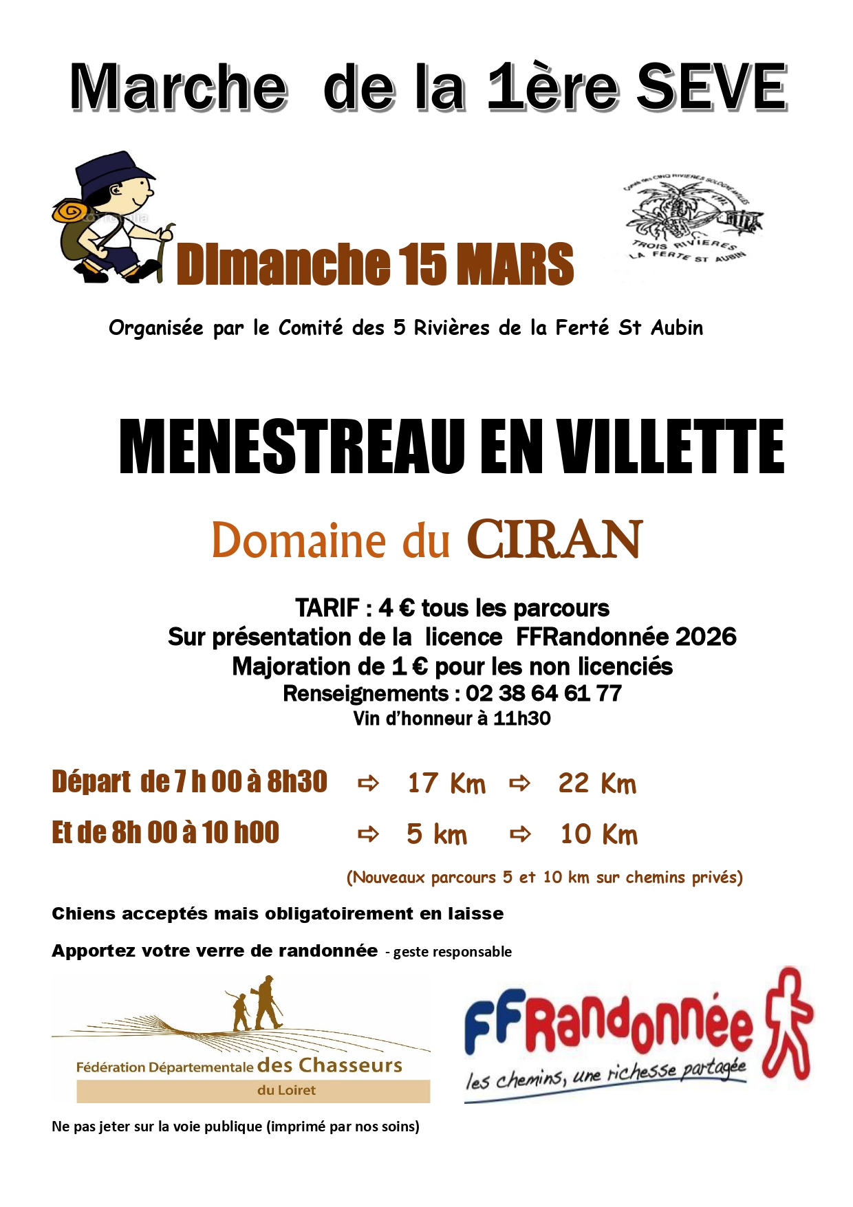 Marche de la 1ère Sève • 34ᵉ édition