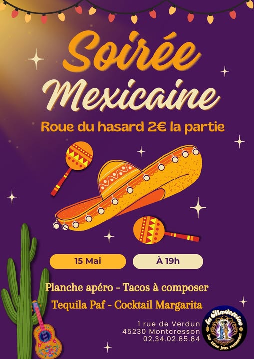 Soirée mexicaine
