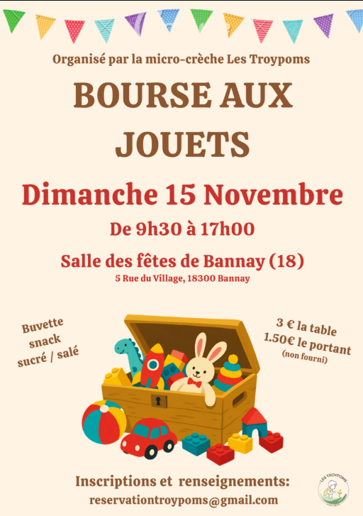 Bourse aux jouets