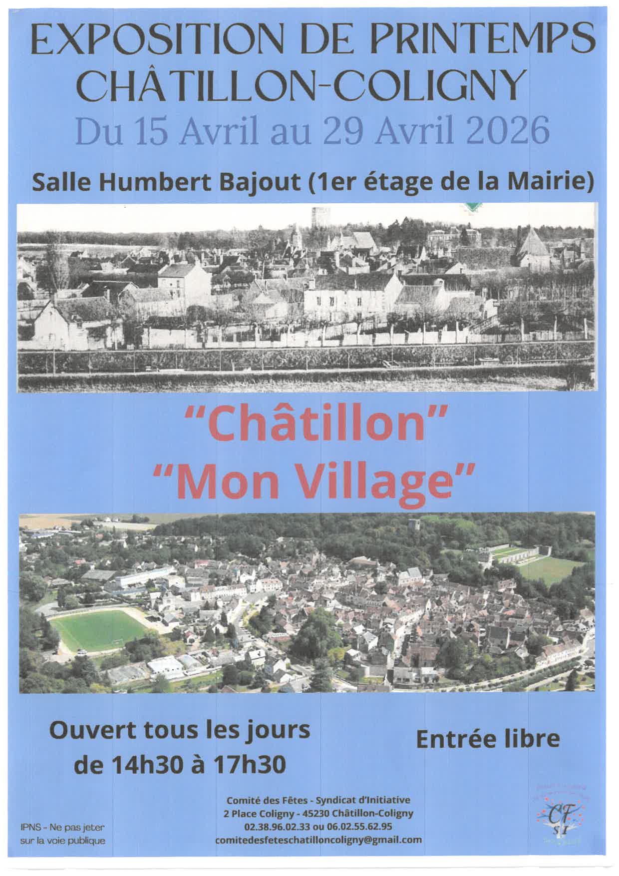 Exposition "Châtillon" "Mon village"