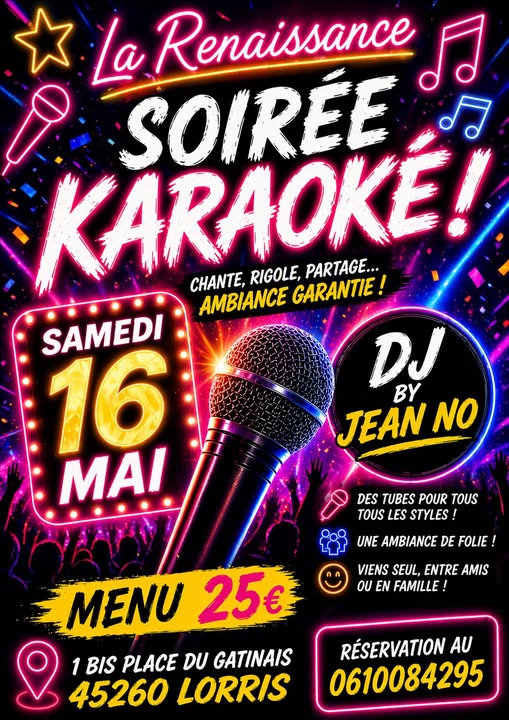 Soirée karaoké - La Renaissance