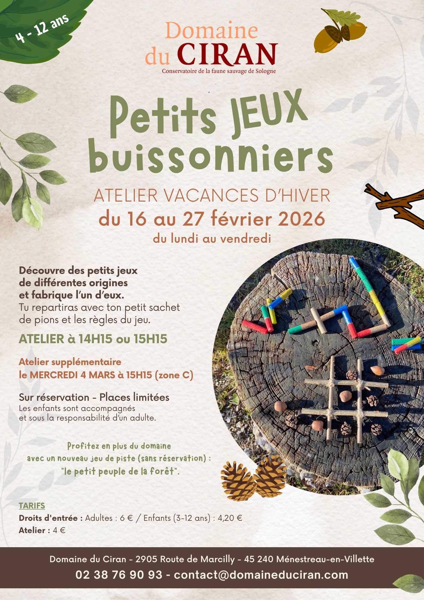 Petits jeux buissonniers
