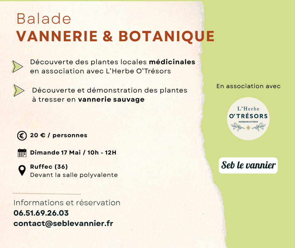 Balade vannerie & botanique — visuel événement