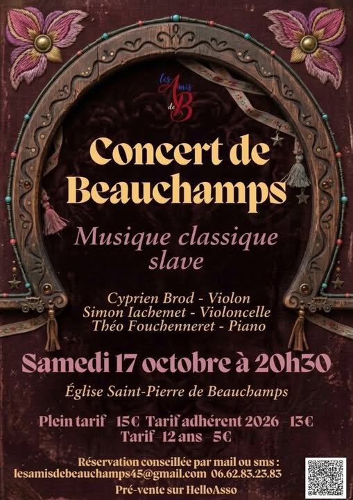 Concert de musique classique slave