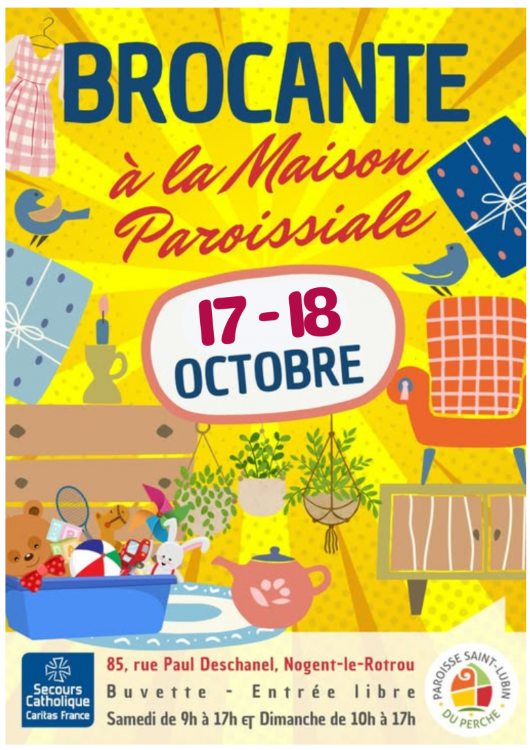 Brocante de la maison paroissiale