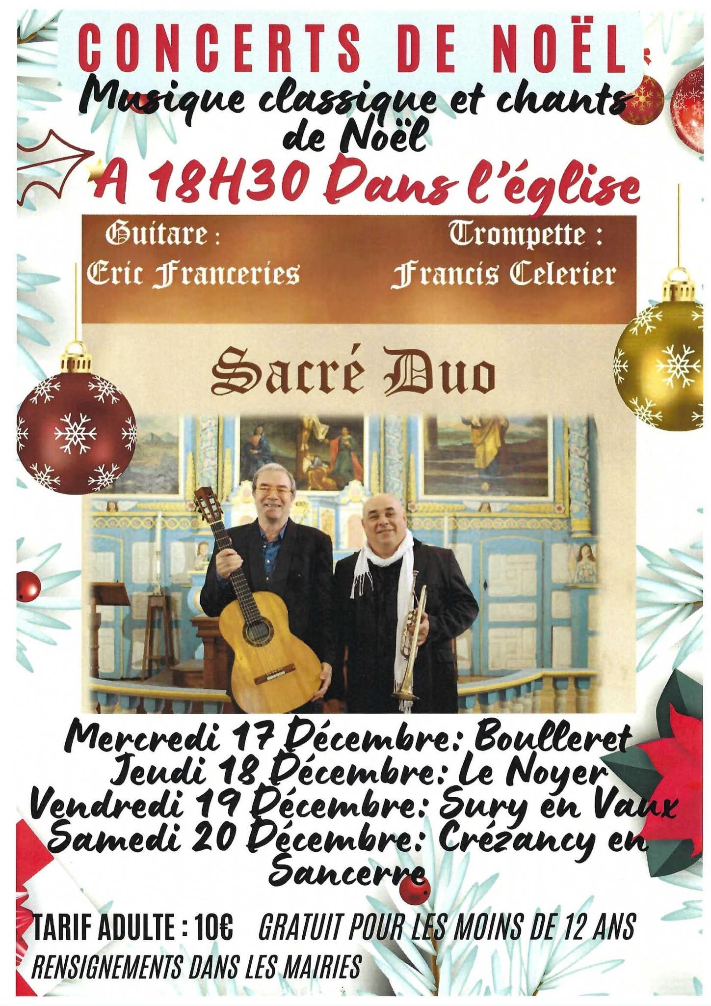[Noël en Grand Sancerrois ] Concert 