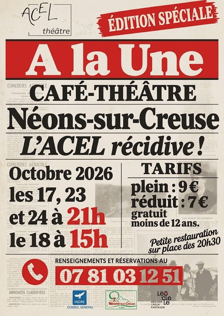 Café théâtre "A la une !"