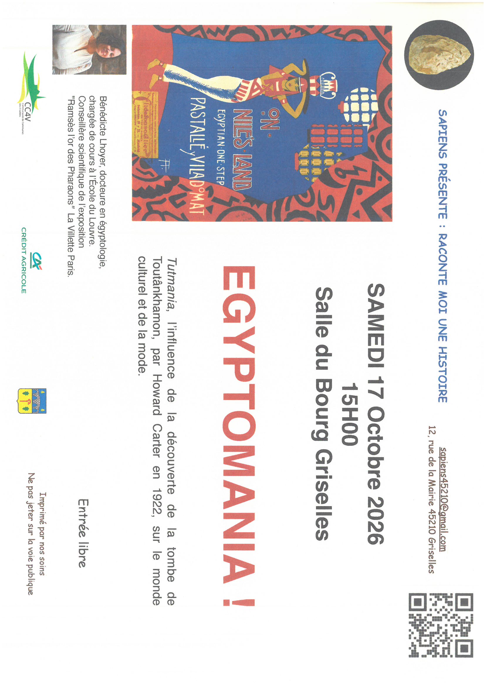 Conférence "Egyptomania !"