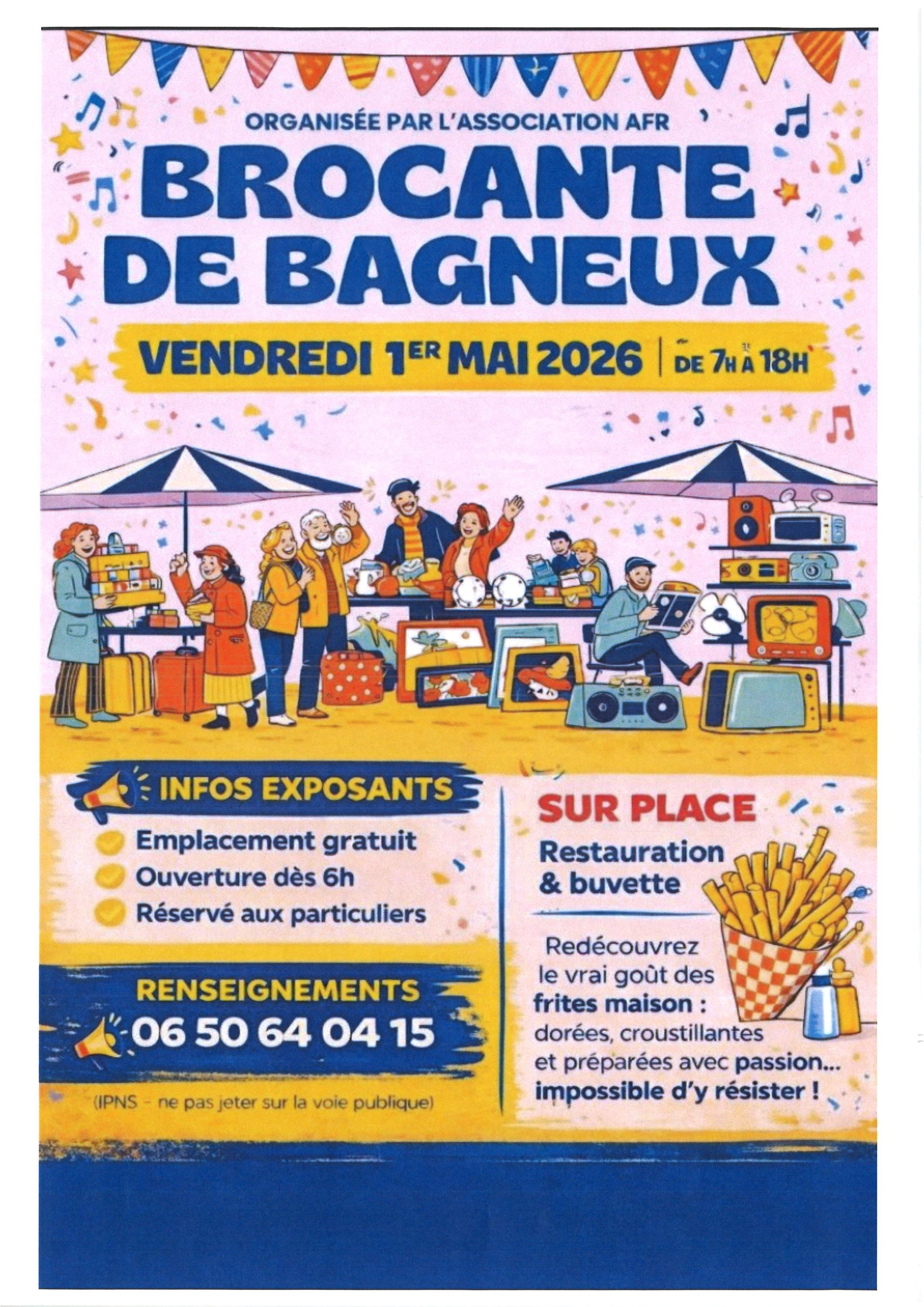 Brocante de Bagneux — visuel événement