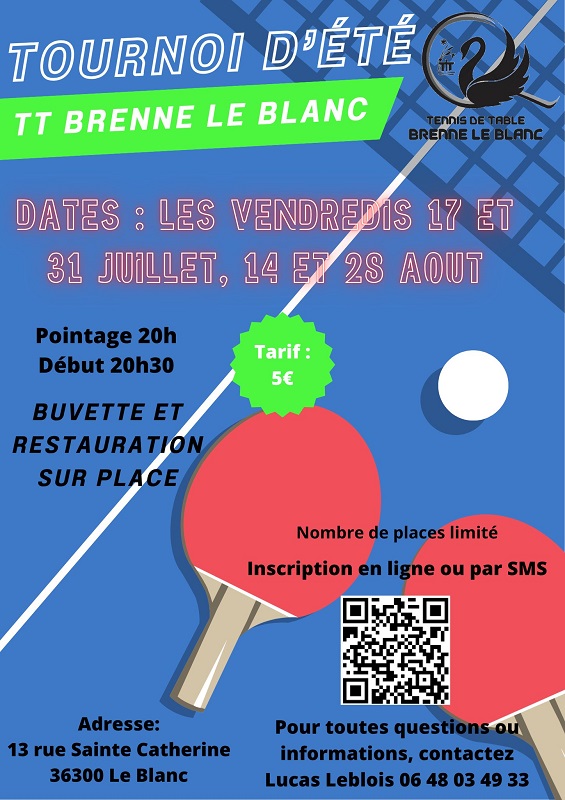 Tournoi de tennis de table