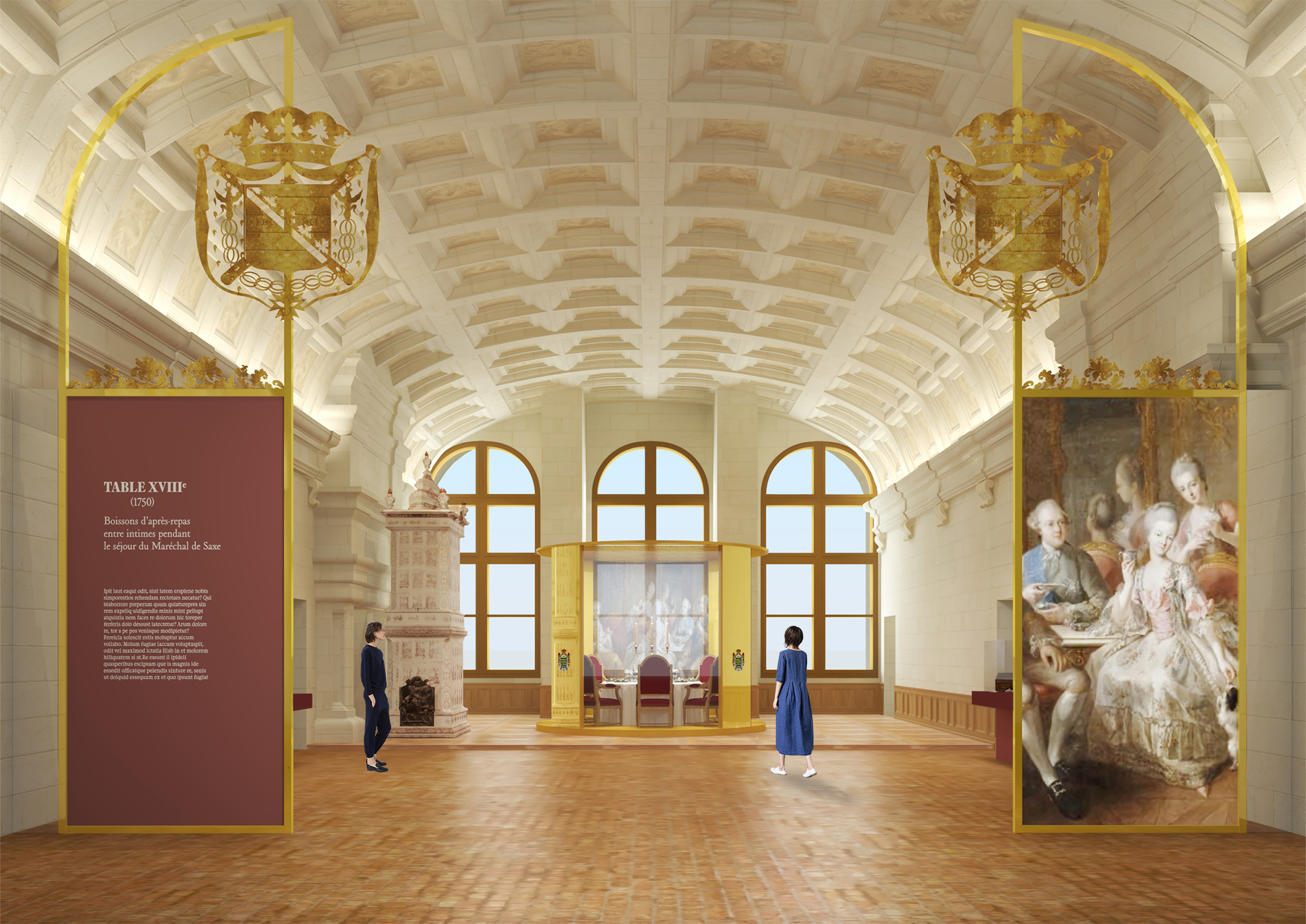 Exposition à Chambord - "Les Festins de Chambord"