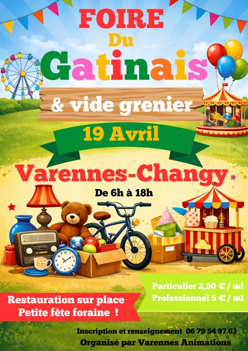 Foire du Gâtinais et vide-greniers