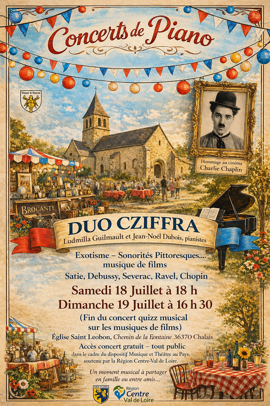 Concert "Duo Cziffra" — visuel événement