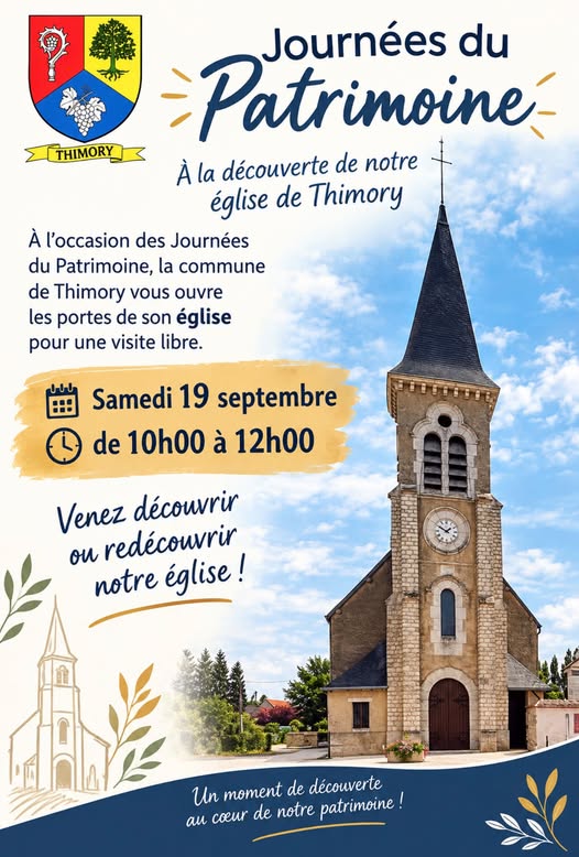 JEP : Ouverture de l'église