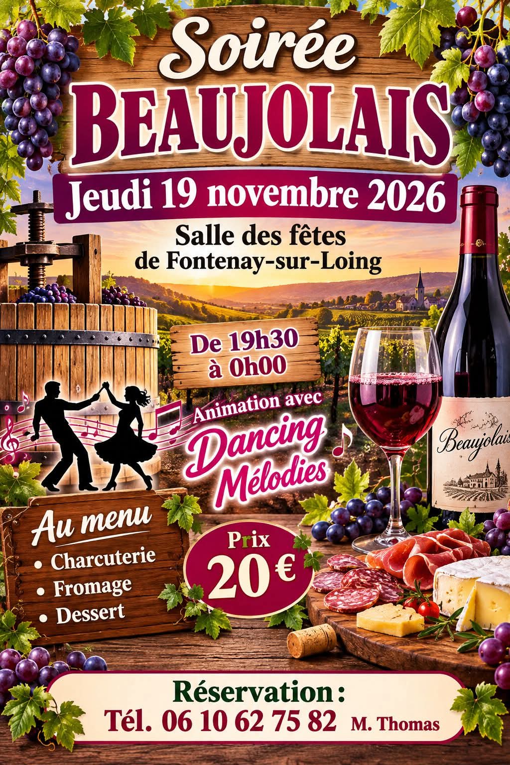 Soirée Beaujolais