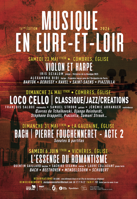 Concert Violon et Harpe, Combres