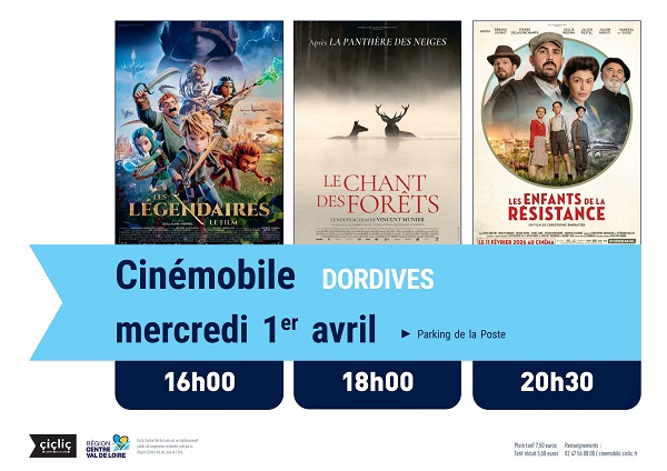 Séance de cinéma à Dordives