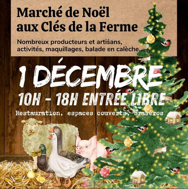 Marché de Noël aux Clés de la Ferme