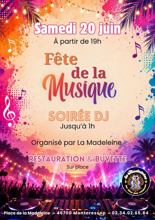 Fête de la musique — visuel événement
