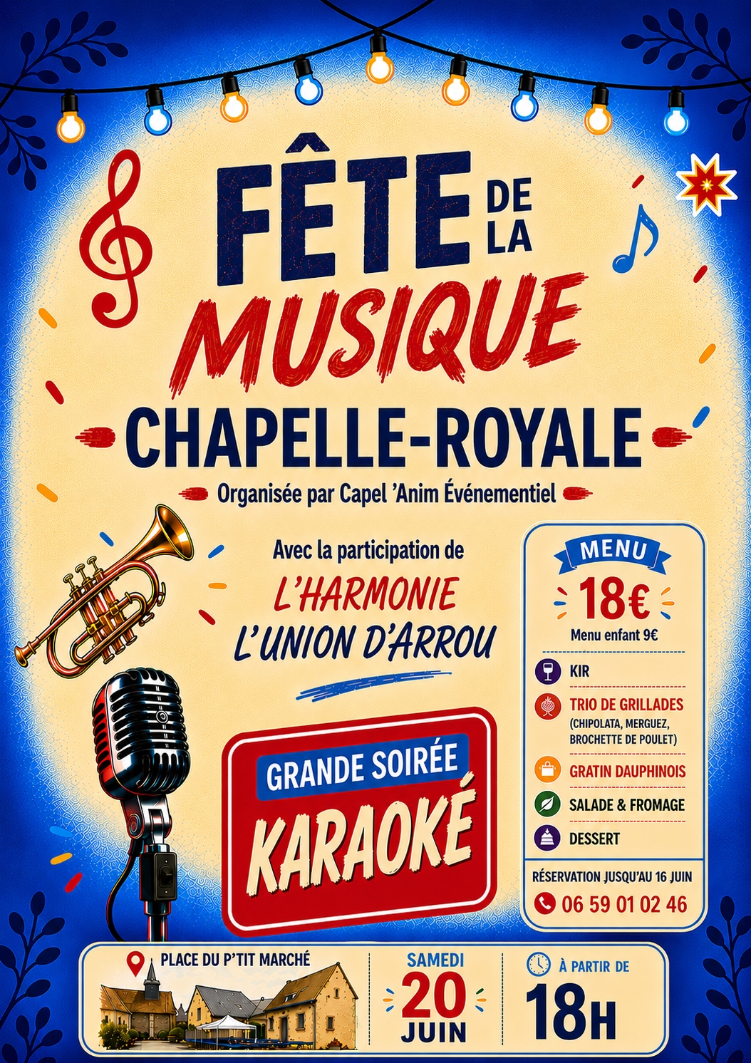 Fête de la musique à Chapelle-Royale