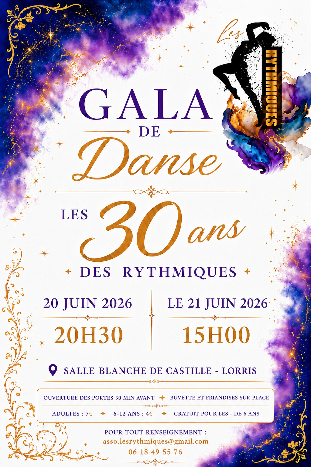 Spectacle de danse "Les 30 ans des Rhytmiques"