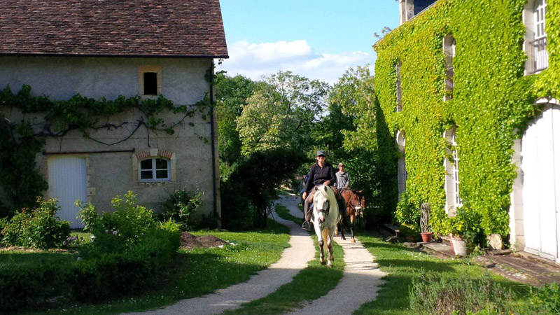 La Brenne à cheval : circuits en marguerite au départ du Manoir de Saint-Victor