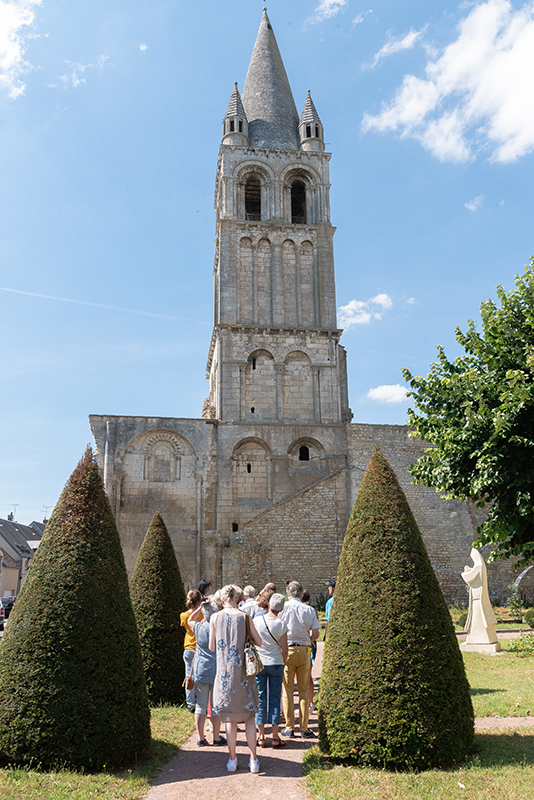 Clocher de l'Abbaye Notre-Dame, Déols - photo 4
